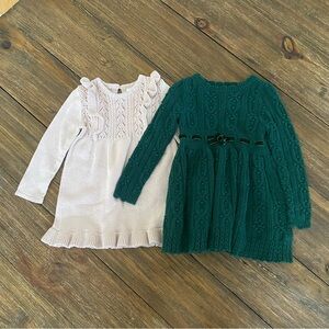 Knit winter dress set - Adrienne Vittadini and Rachel Ashwell